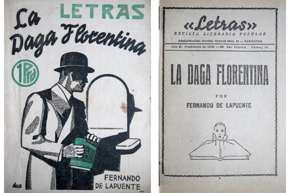La daga florentina. (Seguido de:) Federico de Madrid: Una herencia …