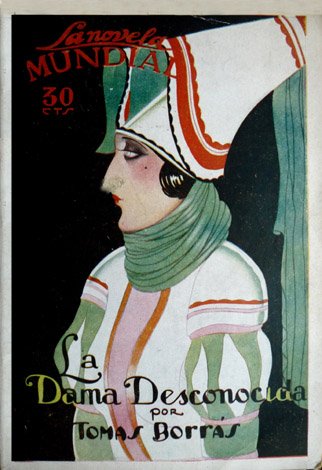 La dama desconocida. Novela.