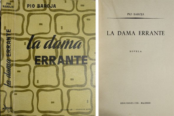 La dama errante. Novela.