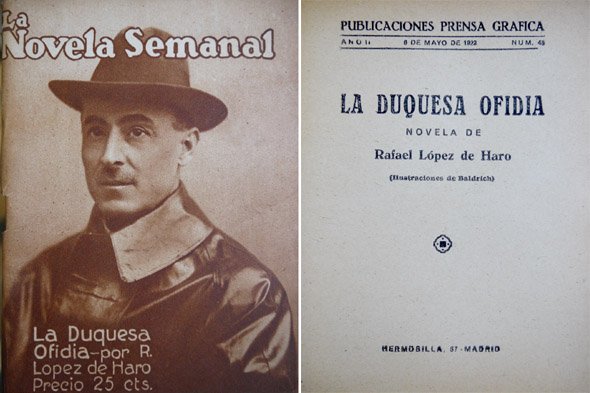 La Duquesa Ofidia. Novela.