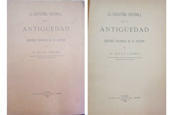 La Escultura española en la Antigüedad. Resumen histórico de su …