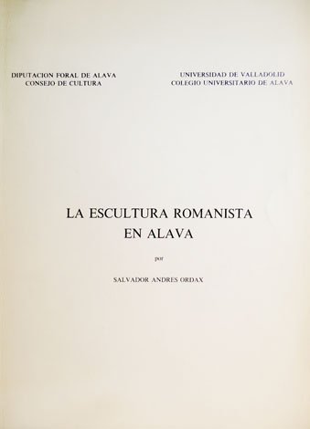 La escultura romanista en Álava.