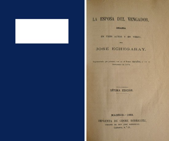 La esposa del vengador. Drama en tres actos y en …