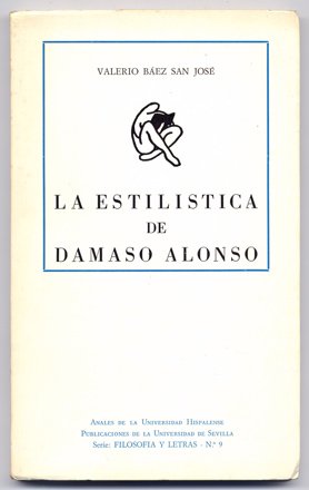 La estilística de Dámaso Alonso. | Immagine principale