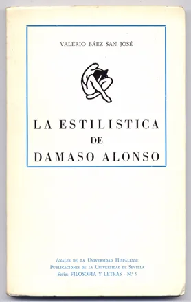 La estilística de Dámaso Alonso. | Immagine principale