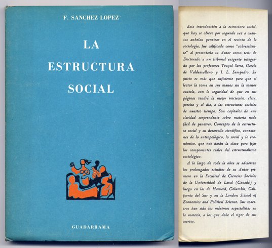 La estructura social en España.