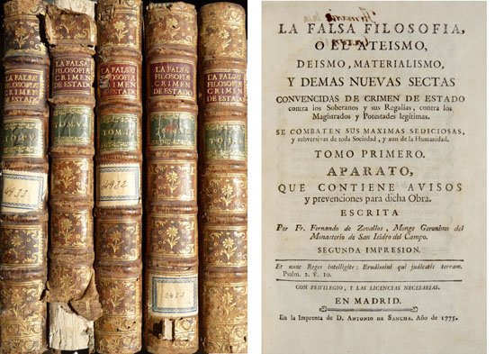 La Falsa Filosofía, ó el Ateismo, Deismo, Materialismo y demás … | Immagine principale