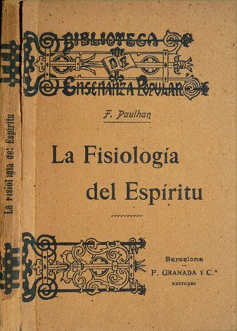 La Fisiología del Espíritu. Traducción de Feder Spiegel.
