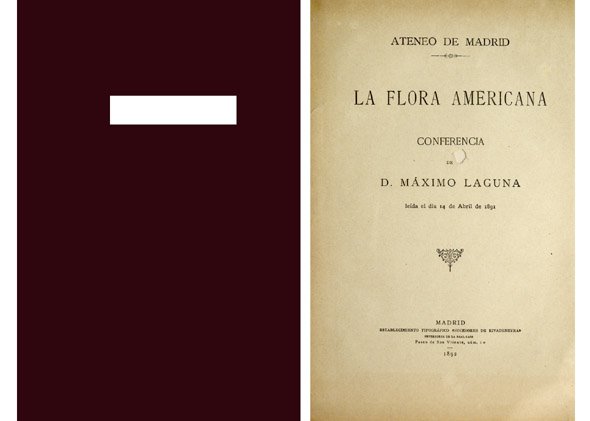 La Flora Americana. Conferencia en el Ateneo de Madrid.