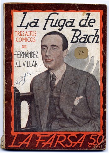 La fuga de Bach. Juguete cómico en tres actos.