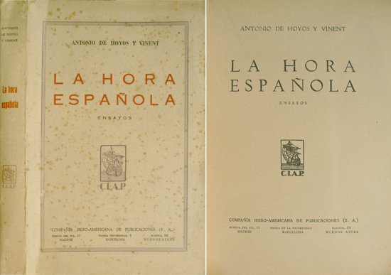 La Hora Española. Ensayos.