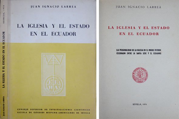 La Iglesia y el Estado en El Ecuador. La personalidad …