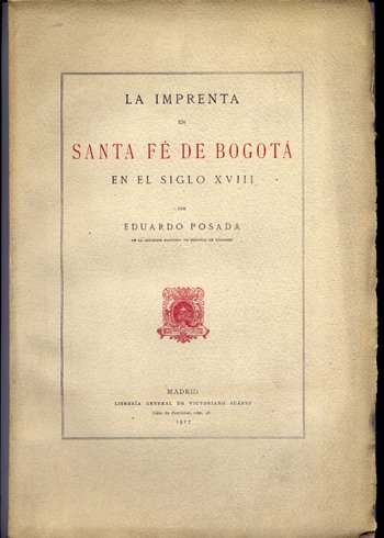 La Imprenta en Santa Fé de Bogotá en el Siglo … | Immagine principale