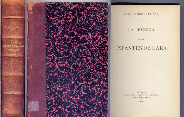 La Leyenda de los Infantes de Lara. Reproducción facsimilar de … | Immagine principale