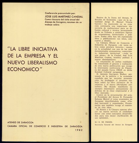 La libre iniciativa de la empresa y el nuevo liberalismo …