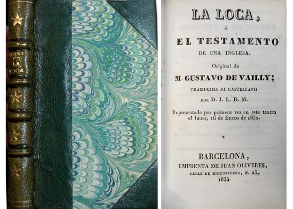 La Loca ó El testamento de una inglesa. Traducida al … | Immagine principale