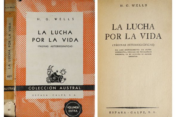 La lucha por la vida. Páginas autobiográficas.