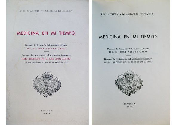 La Medicina en mi tiempo. Discurso de Recepción en la …