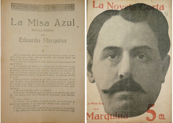 La Misa Azul. Novela.