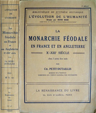 La Monarchie Féodale en France et en Angleterre du Xème …