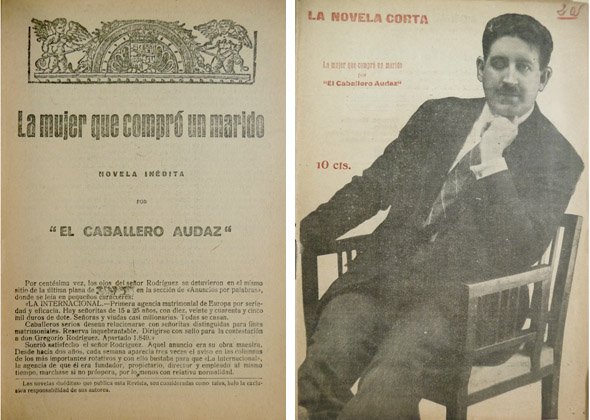 La mujer que compró un marido. Novela.