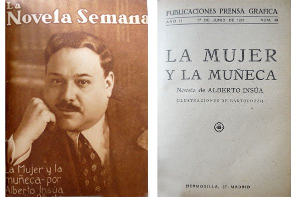 La mujer y la muñeca. Novela.