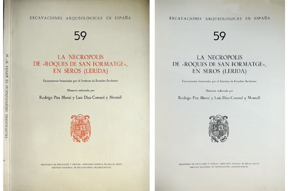 La necrópolis de 'Roques de San Formatge', en Serós (Lérida).