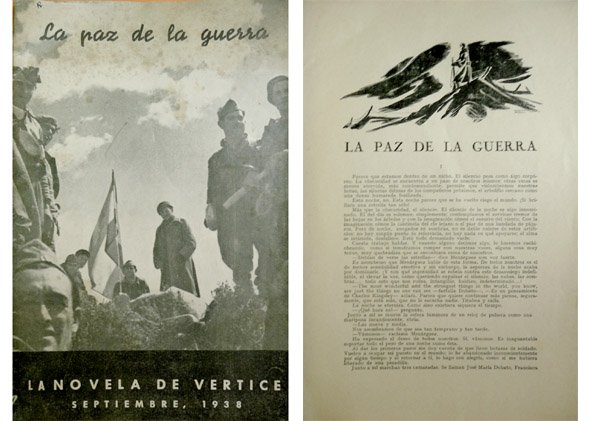 La paz de la guerra. Novela.
