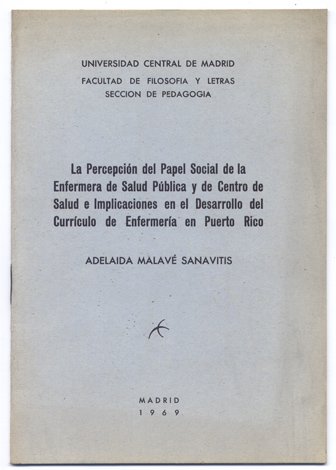 La Percepción del Papel Social de la Enfermera de Salud …