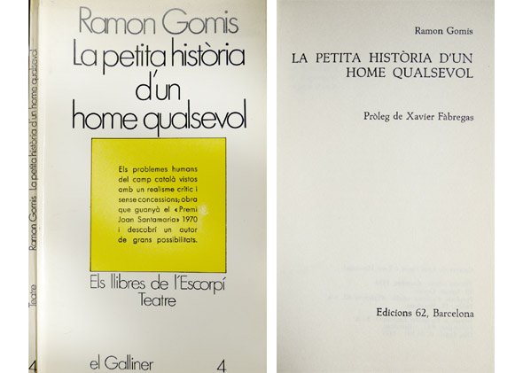 La petite història d'un home qualsevol. Pròleg de Xavier Fàbregas.