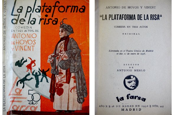 La plataforma de la risa. Comedia en tres actos.