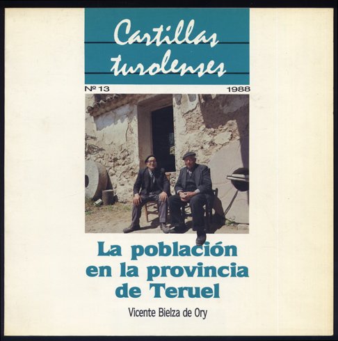 La población en la provincia de Teruel.