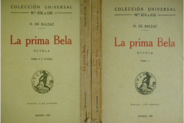 La prima Bela. Novela. Traducción de José García Mercadal.