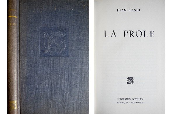 La Prole. Novela.