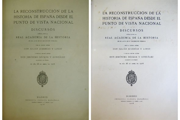 La reconstrucción de la Historia de España desde el punto …