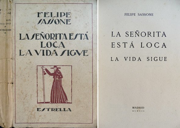 La señorita está loca. Comedia tres actos. (y) La vida … | Immagine principale
