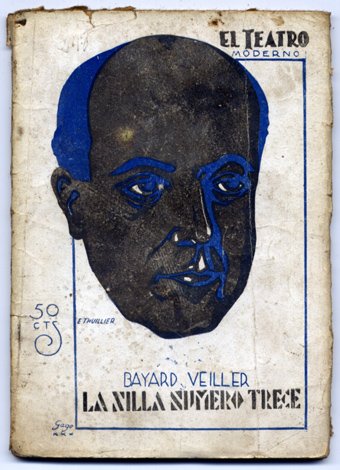 La silla número trece. Melodrama en tres actos.