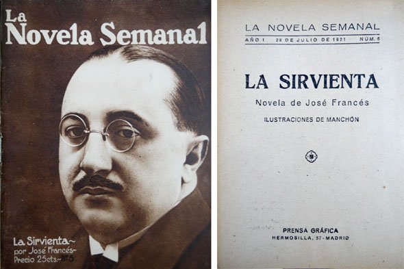 La sirvienta. Novela.