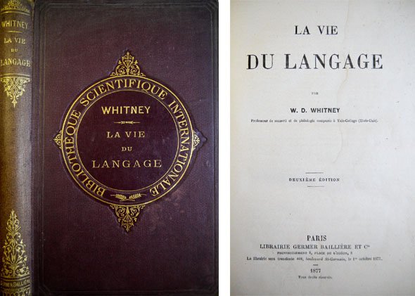 La Vie du Langage.