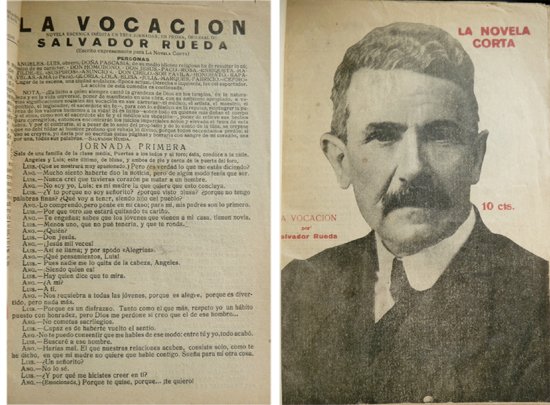 La Vocación. Novela escénica.