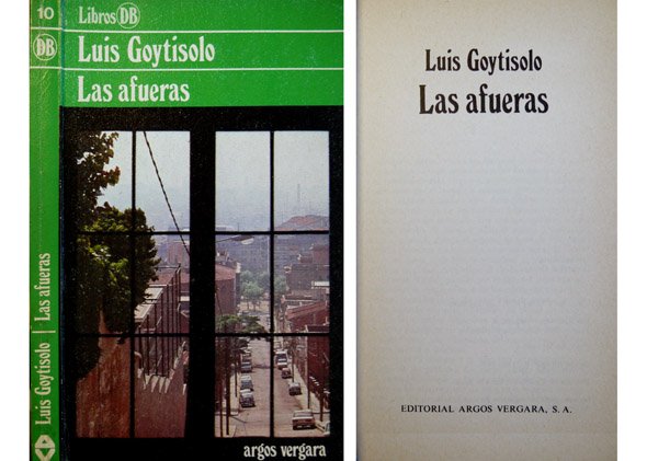 Las afueras. Novela.