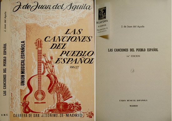 Las canciones del pueblo español.