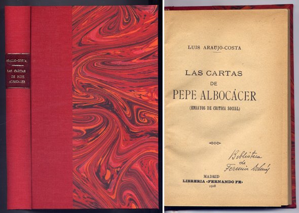 Las cartas de Pepe Albocácer. Ensayos de crítica social. | Immagine principale