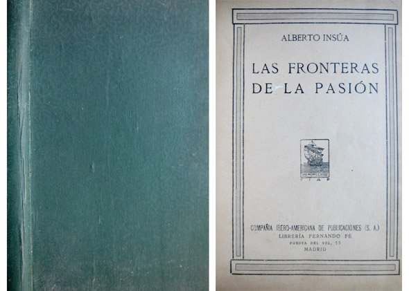 Las fronteras de la pasión. Novela.