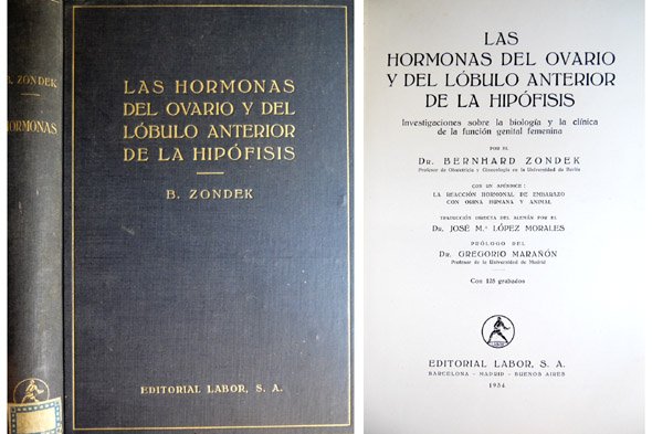 Las hormonas del ovario y del lóbulo anterior de la …