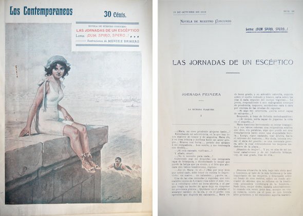 Las jornadas de un escéptico. Novela.