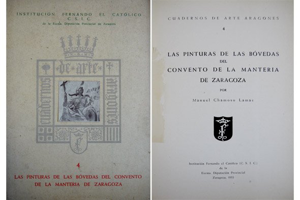 Las pinturas de las bóvedas del Convento de la Manteria …