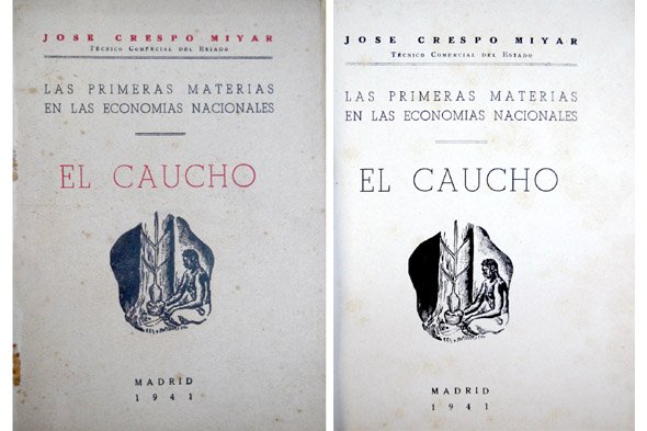 Las primeras materias en las economías nacionales: El Caucho.