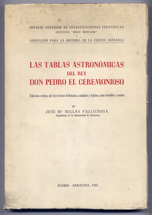 Las Tablas Astronómicas del Rey Don Pedro el Ceremonioso. Edición … | Immagine principale