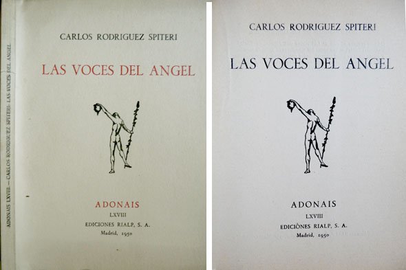 Las voces del angel. Poemas. | Immagine principale
